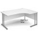 Maestro Cantilever Ergonomic Corner Office Desk